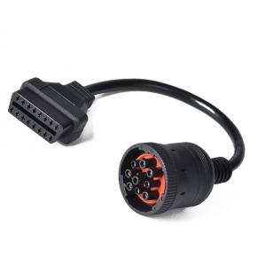 Cummins 9pin to obd16pin connection cable truck diagnostic cable j1939 cable