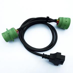 Truck obd Y cable obdii to j1939 obdii extension cable truck diagnostic cable car diagnostic wire