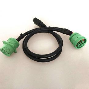 Deutsch 9pin J1939 connector to OBD2 cable HD10-9-J1939-BP03