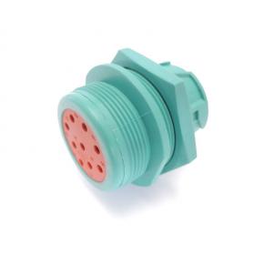 HD Series 9 pin female green circular deutsch waterproof automotive wire connector HD10-9-1939P-BP03 for J1939 9 pin Cable connectors