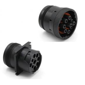 9 pin HD16-9-1939S HD10-9-1939P Deutsch Auto Waterproof black circular Aviation female male connector for Track J1939