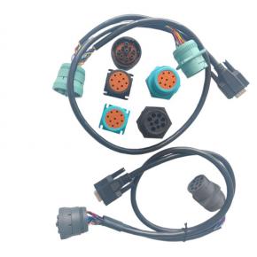 9 Pin Automotive Male Female Round Connector Deutsch J1939 Plug HD10-9-1939P-BP03 Truck Diagnostic Wiring Harness