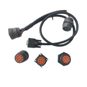 Deutsch 9 Pin Male Female Round Black Connector J1939 Plug HD16-9-1939S Automotive Truck Wiring Harness