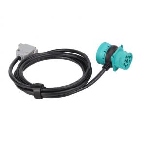 DB15Pin Male To J1939 Type2 Male/Female Sae J1939 9 Pin Adapter Cable For Transport Equipment By Telematics, Fleet Management 