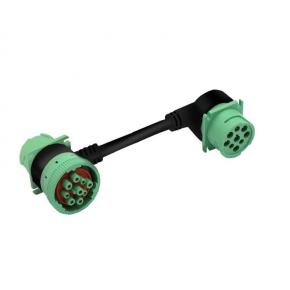 2 Green  J1939 9 pin male to 6 pin female cable