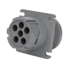 Hot  sales    J1708 6Pin Female Gray Connector Truck J1939 Eld connector