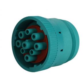 High quality  9 pin J1939  male connector deutsch J1939 type2 green circular connector