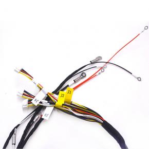 New energy high temperature collection wire HY2.0-1*6P multi-head M3-OT circle terminal 3435 thermistor wire harness