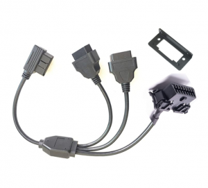 OBD2 Splitter Y Cable 1male to 3 Female